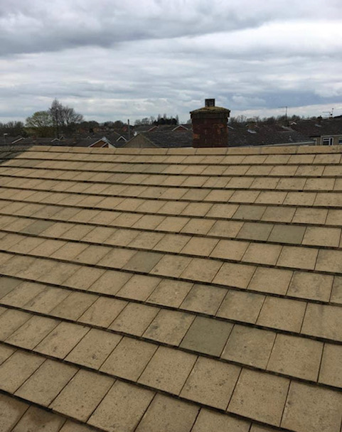 roof cleaning service after cambridge